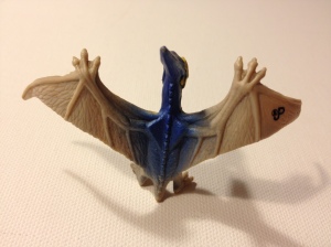 Here you can see the weird bat-like prongs along the wings. Definitely not right. 